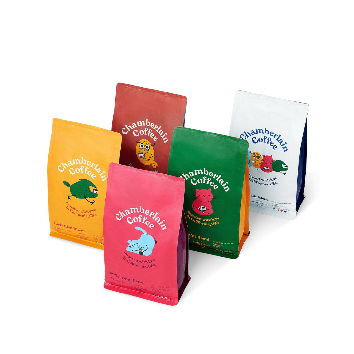 full coffee bag collection