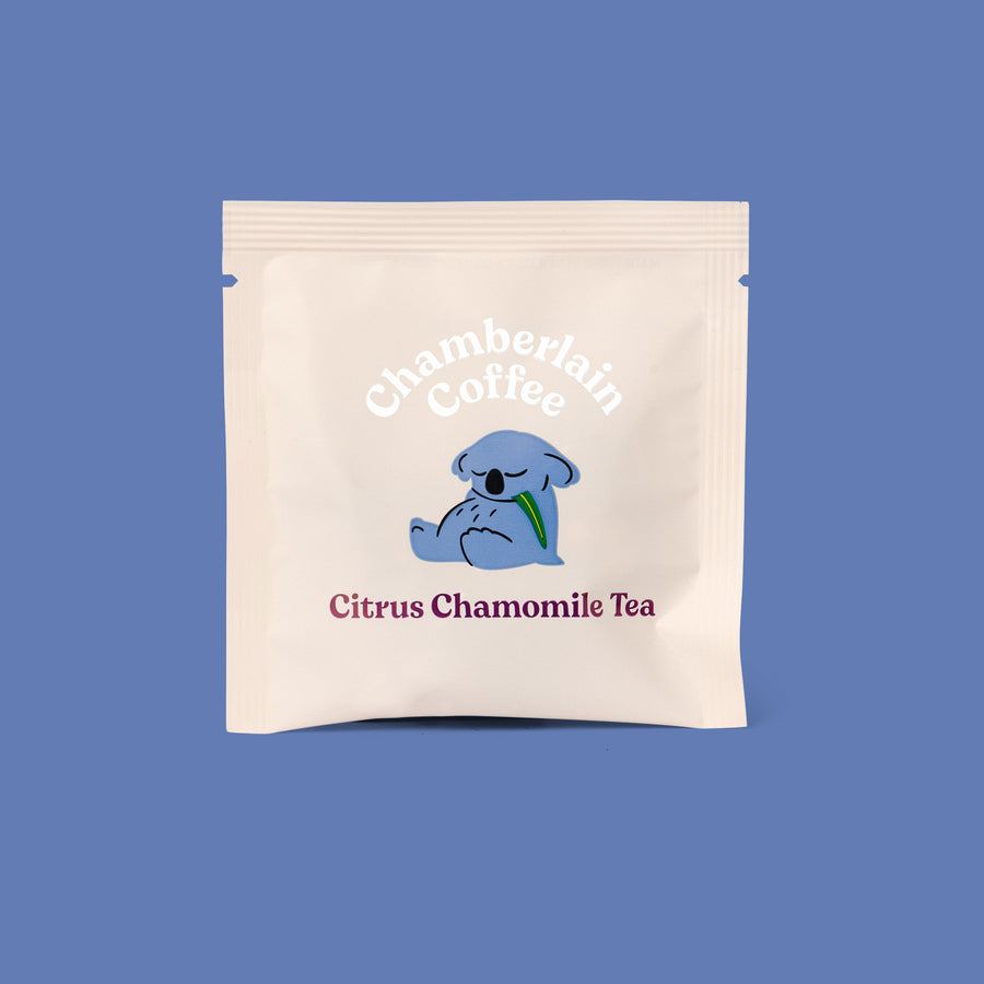 citrus chamomile tea bags