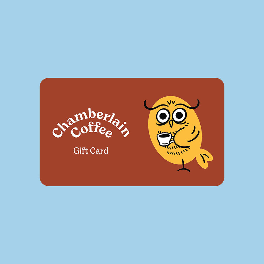 chamberlain coffee gift card